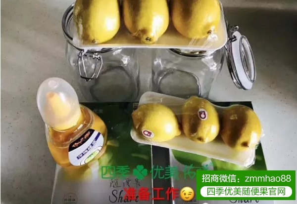 冬天干燥爱上火，巧喝随便果泡蜂蜜茶排毒又去火